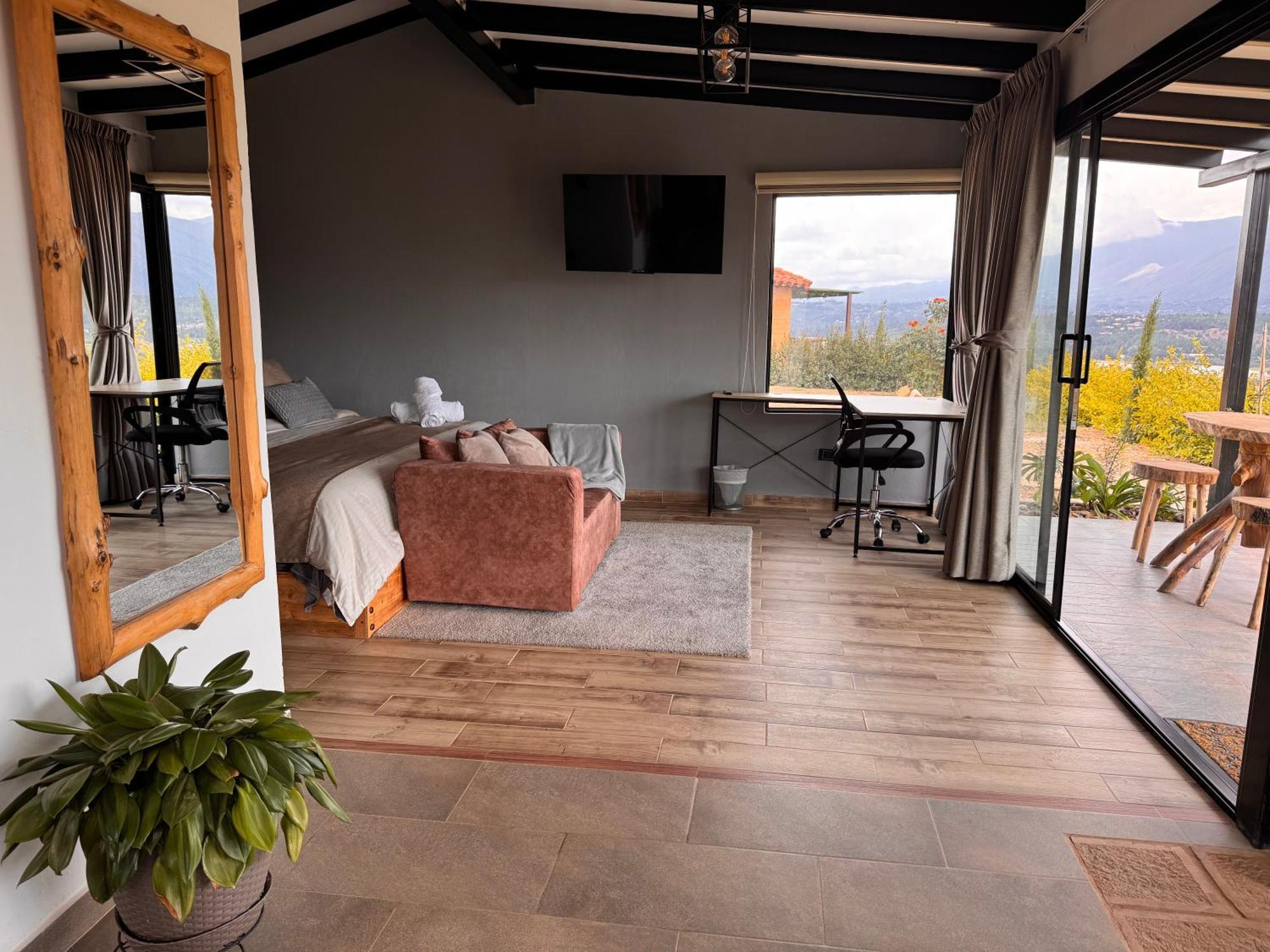 Glamping La Luna Mirador Jarana Villa De Leyva Extérieur photo